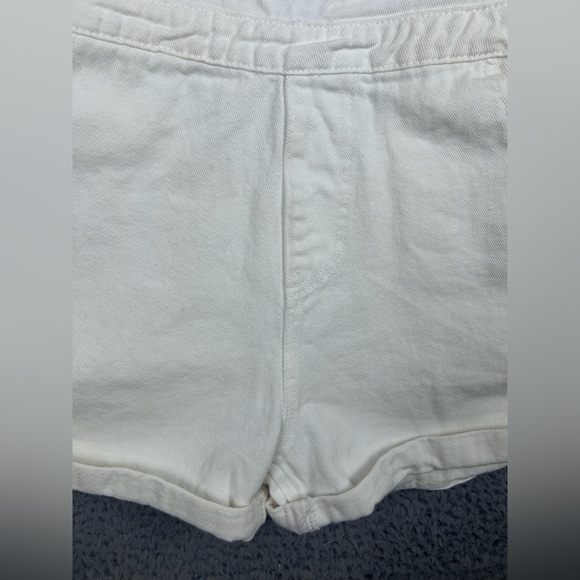 Princess Polly Overalls Shortalls Bibs White Shorts Adjustable Summer Size 4 - Picture 4 of 9